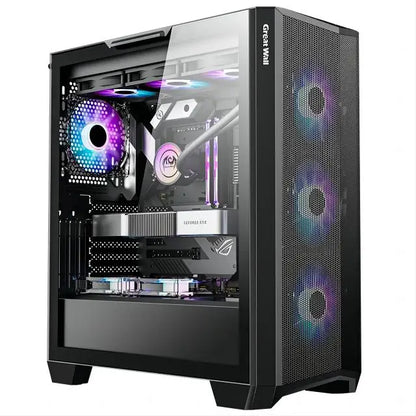 Aotesier Core i7 CPU Affordable Computer full set 8G/16G RAM 256GB SSD home office gaming pc desktop computer gamers  PC GAME