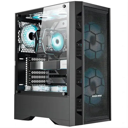 PC de escritorio DIY Aotesier con núcleo i5 E5-2650 CPU GTX 950 con 16G RAM 256G SSD PC para juegos Computadora de escritorio PC para juegos todo en uno