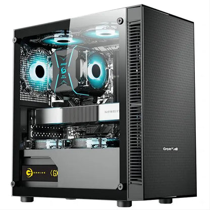 PC de escritorio DIY Aotesier con núcleo i5 E5-2650 CPU GTX 950 con 16G RAM 256G SSD PC para juegos Computadora de escritorio PC para juegos todo en uno