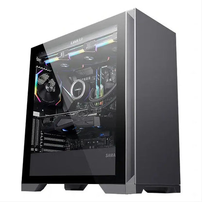 Computadora de escritorio económica con CPU Aotesier Core i7, conjunto completo, 8 GB/16 GB de RAM, 256 GB de SSD, para juegos en casa o en la oficina, PC para gamers