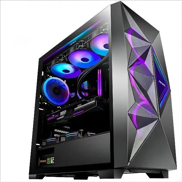 Aotesier Core i7 CPU Affordable Computer full set 8G/16G RAM 256GB SSD home office gaming pc desktop computer gamers  PC GAME