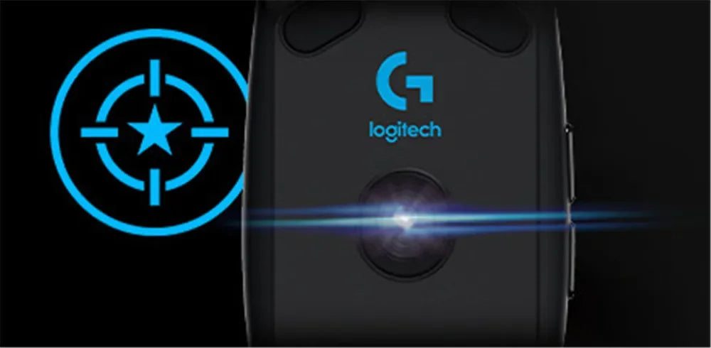 Original Logitech G304 Ligthspeed Wireless Gaming Mouse, Hero 12K Sensor, 12000DPI, 6 Programmable Buttons, Compatible PC MacOS