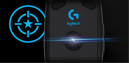 Ratón inalámbrico para juegos Logitech G304 Ligthspeed original, sensor Hero 12K, 12000 DPI, 6 botones programables, compatible con PC y MacOS