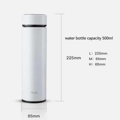 Botella de agua digital inteligente que mantiene el frío y el calor Botella térmica Termo de acero inoxidable para bebés y niños Términos para niños