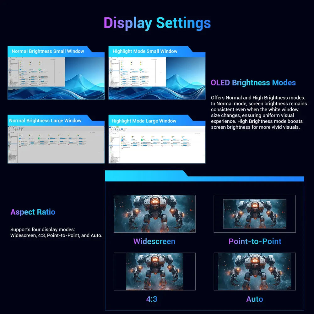 TITAN ARMY G27T8T Gaming Monitor 26.5inch 2560*1440 QD-OLED Screen 360Hz Refresh Rate 0.03ms GTG 1000 nits HDR 400 Adaptive-Sync