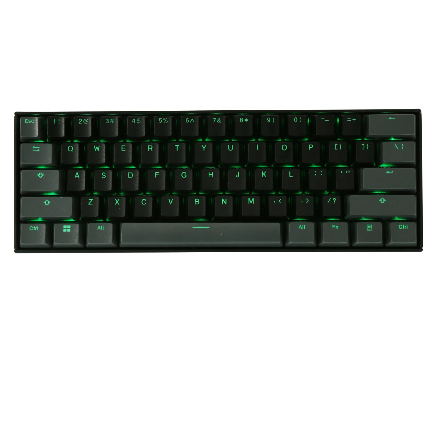 Juego de teclas translúcidas en gris y negro, 105 teclas, teclas PBT personalizadas con perfil OEM para teclado mecánico para juegos Cherry MX 61, 87 y 104