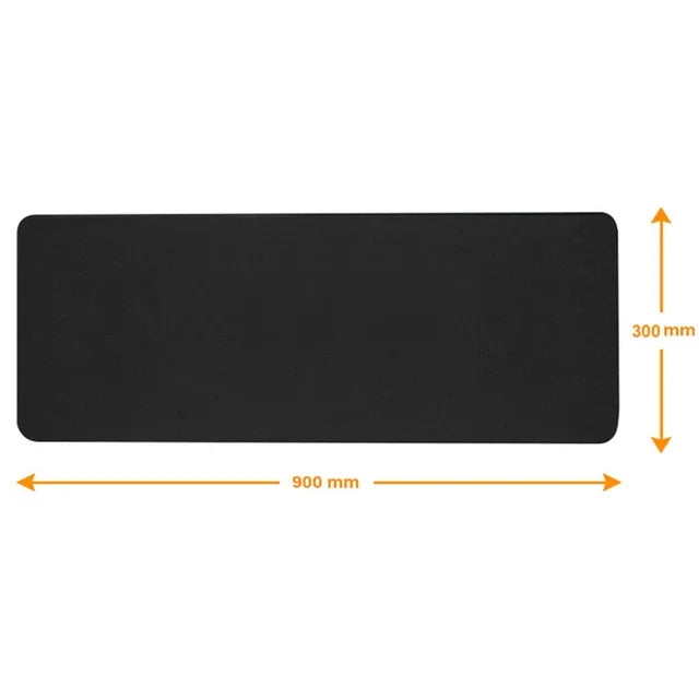 Alfombrilla de ratón grande para juegos en blanco y negro, alfombrilla de ratón grande para juegos de ordenador, alfombrilla de ratón con borde de bloqueo, 90 x 40 cm, alfombrilla para ratón de escritorio para teclado