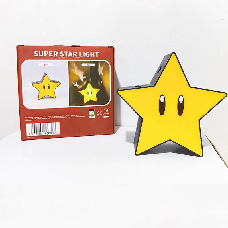 Nueva lámpara de luz LED de noche con luz de estrella superbrillante, luz de noche musical con sonido, lámpara de escritorio con carga USB para niños, regalos, juguetes