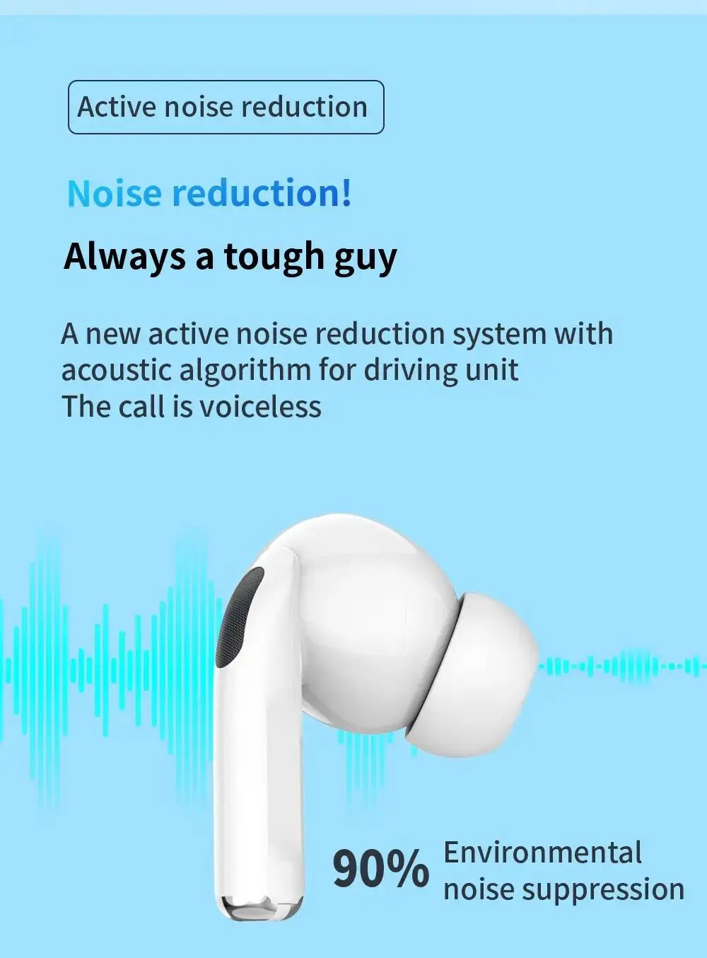 Original Air pro bluetooth earphones Bluetooth 5.3 auriculares Earbuds Gaming Headset For iPhone Apple Xiaomi Android phone