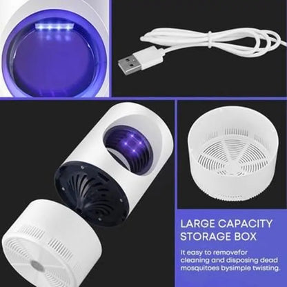 Mosquito Exterminator LED Light New Indoor Anti-mosquito Lamp USB Fly Killer Mosquito Repellent Mute Mosquito Trap Lamp Dropship