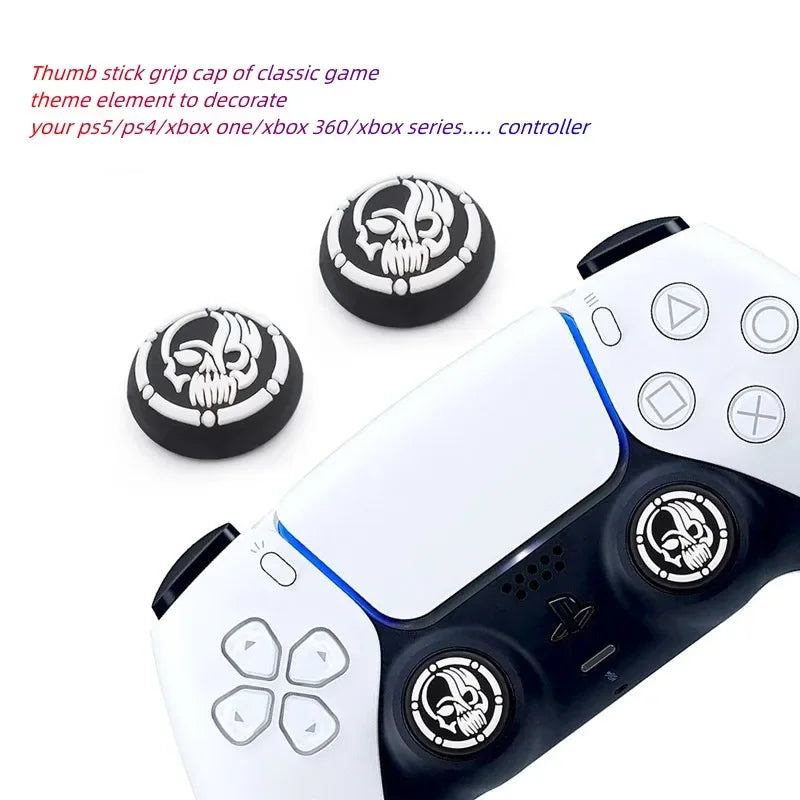 Tapa de agarre de silicona para el pulgar para Playstation 5, PS5, PS4, Xbox Series XS, accesorios para controlador de joystick de juego, tapas de agarre para joystick