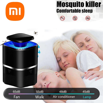 Lámpara antimosquitos Xiaomi, portátil, para el hogar, silenciosa, de bajo consumo, recargable por USB