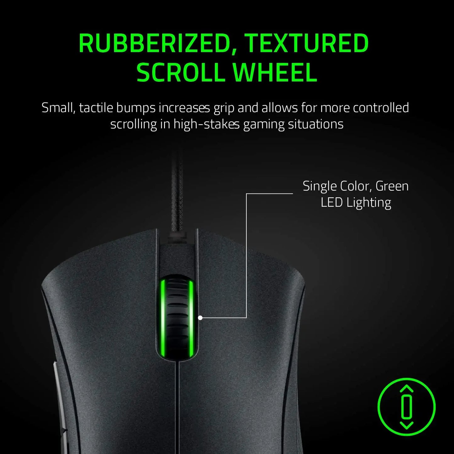 Ratón para juegos con cable Razer original, sensor óptico, 6400 DPI, para ordenador portátil, óptico, velocidad ligera