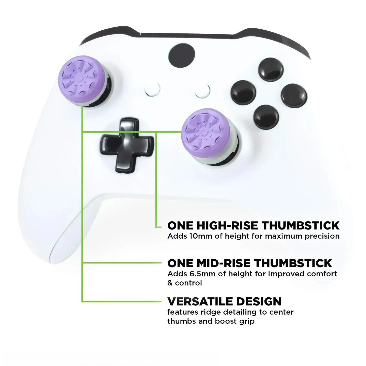 Freek Galaxy Performance Thumb Grip Caps Silicone Analog Stick Protect Non-Slip Cap Cover For PS4/PS5 Xbox Series S/X Controller