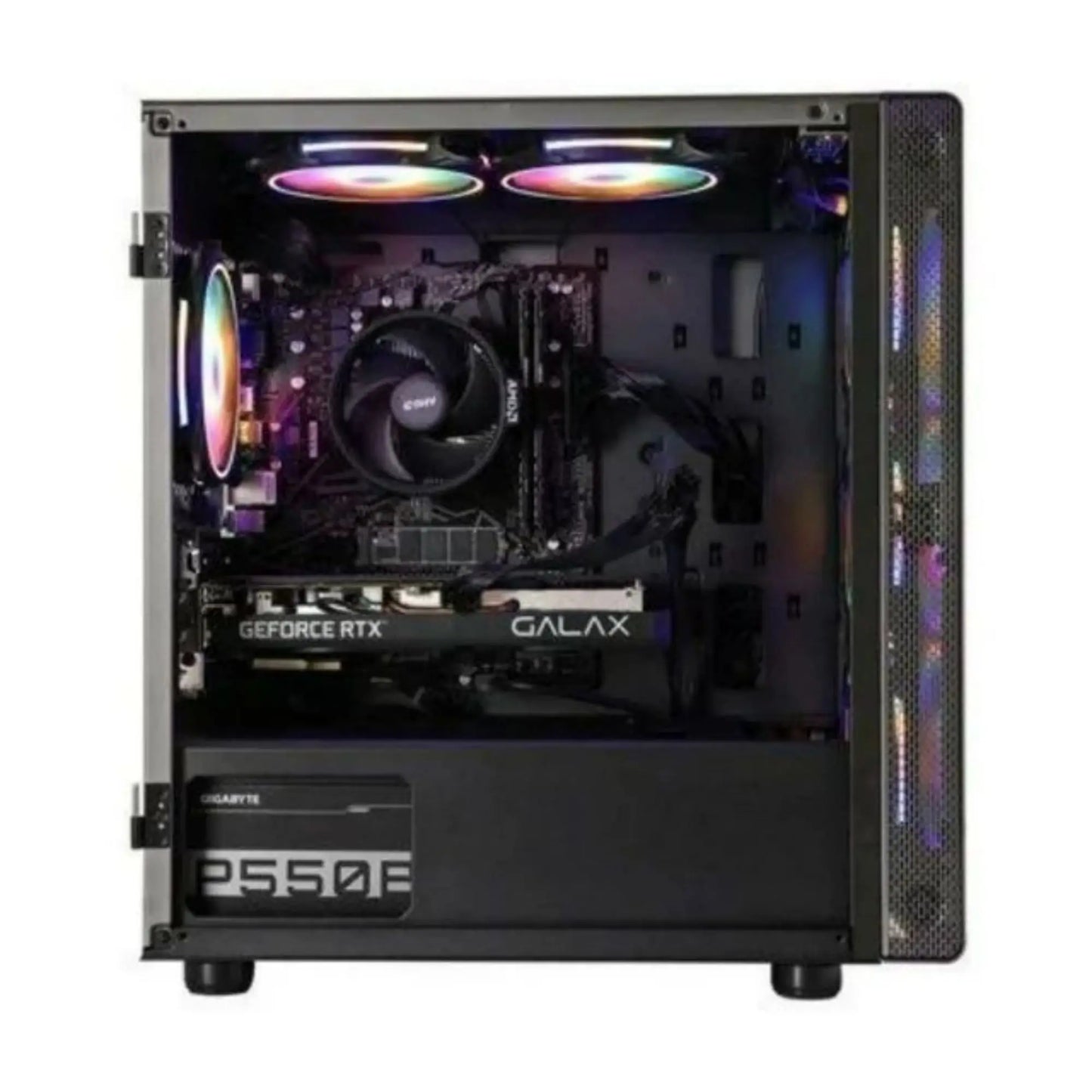 PC para juegos MXZ Ryzen 5 5600 RTX4060 B450M GDDR4 1TB NVME Computadora de escritorio para unidad de sistema PC Personalizar PC gamer completo