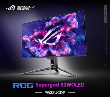 Monitor ROG PG32UCDP de 31,5 pulgadas con modo dual 4K 240 Hz 480 Hz para computadora de escritorio, portátil, pantalla IPS, 1080P, monitor OLED para juegos de PC