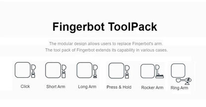 Robot inteligente Fingerbot para el hogar, aplicación Adaprox Home, Bluetooth 4.2, interruptor inteligente Finger Bot, control remoto por voz para Alexa y Google Home