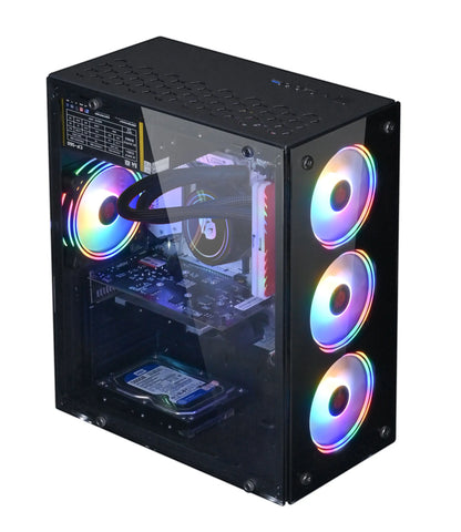 PC de escritorio DIY Aotesier con núcleo i5 E5-2650 CPU GTX 950 con 16G RAM 256G SSD PC para juegos Computadora de escritorio PC para juegos todo en uno