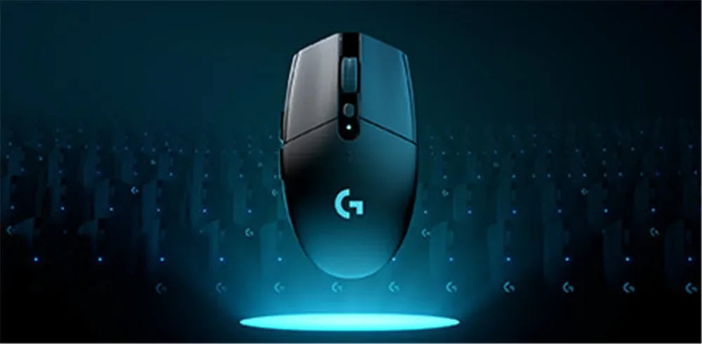 Original Logitech G304 Ligthspeed Wireless Gaming Mouse, Hero 12K Sensor, 12000DPI, 6 Programmable Buttons, Compatible PC MacOS