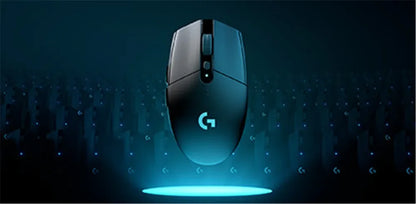 Ratón inalámbrico para juegos Logitech G304 Ligthspeed original, sensor Hero 12K, 12000 DPI, 6 botones programables, compatible con PC y MacOS